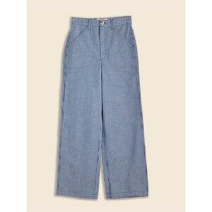 Mollusk Painter Pants in Railroad Stripe Sz L